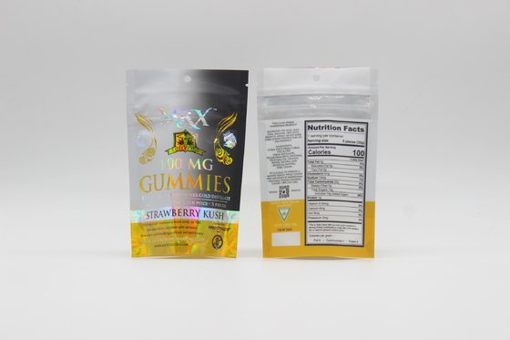 Mua 1g 3.5g 7g túi cỏ Mylar chống mùi Độ dày tùy chỉnh online manufacture
