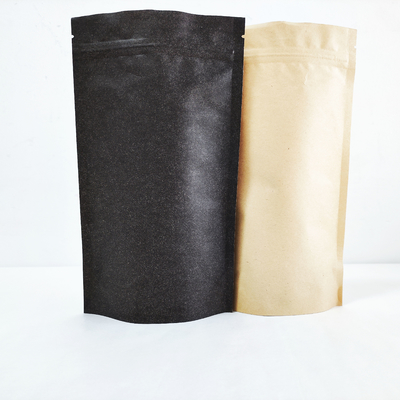 Mua Custom in ấn Eco thân thiện Kraft giấy phẳng đáy compostable 250g túi van cho hạt cà phê online manufacture