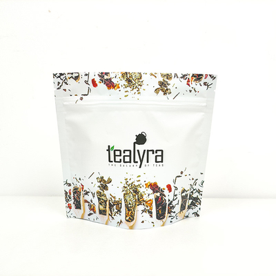 Mua Thẻ in tùy chỉnh có thể đóng lại túi đựng trà Mylar Stand Up Bag With Zipper online manufacture