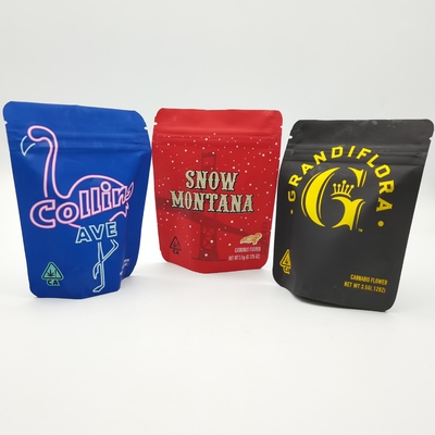 Mua in chống mùi túi Mylar 3.5g 7.0g 14g 28g 1lb ounce bao bì thực phẩm tùy chỉnh online manufacture