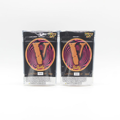 Mua Thẻ in Mylar ziplockk túi nhựa 3.5g kẹo ăn được chống mùi đứng lên túi online manufacture