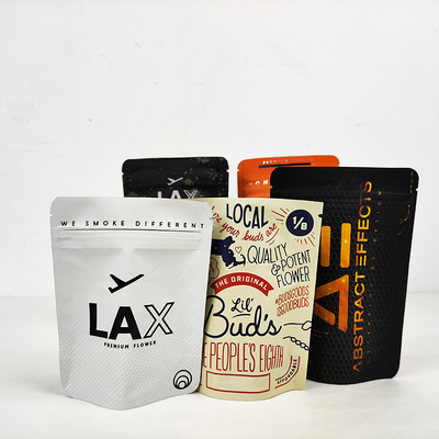 Mua Thẻ Mylar Custom Bags chống trẻ em Zipper Lock Plastic Ziplockk 3.5g Bags online manufacture