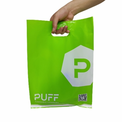 Mua Túi mua sắm nhựa không độc hại với tay cầm để đóng gói THC Marijuana hàng hóa online manufacture