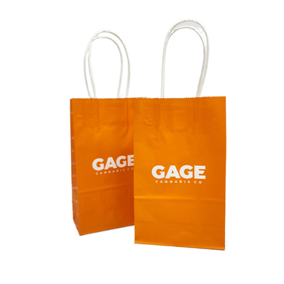 Mua SGS giấy túi mua sắm với tay cầm cho hàng hóa siêu thị đồ ăn nhẹ quần áo giày dép online manufacture
