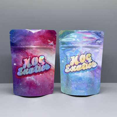 Mua Soft Touch Holographic Stand Up Pouch 3.5g Bao bì cỏ dại online manufacture