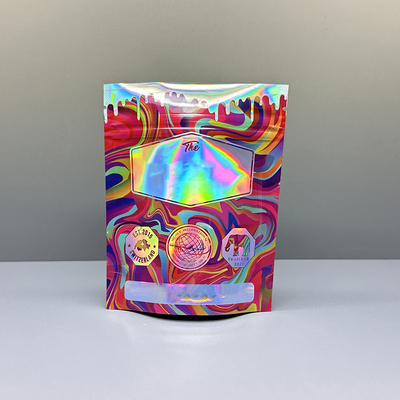 Mua 3.5g Mylar Holographic Bags Doypack với Zipper cho Hoa Cỏ online manufacture
