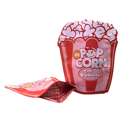Mua Cỏ thông thường hình dạng cắt chết túi Mylar PET phim Popcorn hình dạng túi online manufacture