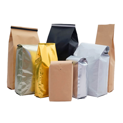 Mua Thùng cà phê theo yêu cầu với van thạch cao và túi nhựa bên cạnh cà phê online manufacture