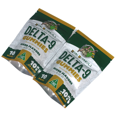 Mua 7g Mylar Matte Weed Bags Zipper Top Custom Thc Bao bì thực phẩm online manufacture