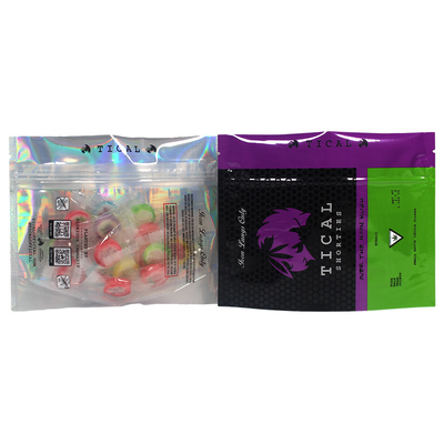 Mua PE Holographic đứng lên túi với cửa sổ trong suốt online manufacture
