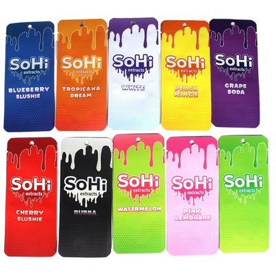 Mua Eco Friendly 3 bên Seal túi nhựa Soft Touch Vape Packaging online manufacture