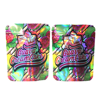 Mua Thermally niêm phong Holographic đứng lên túi với cửa sổ Mylar túi để lưu trữ thực phẩm online manufacture