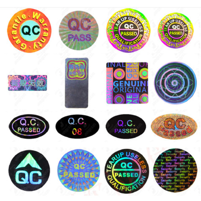 Mua Thiết kế dán nhãn Holographic Custom Roll Vinyl chống nước cho vận chuyển thực phẩm online manufacture