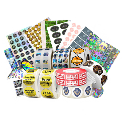 Mua UV Security QR Code Hologram Sticker Label vĩnh viễn / có thể tháo rời / Hot Melt Adhesive online manufacture