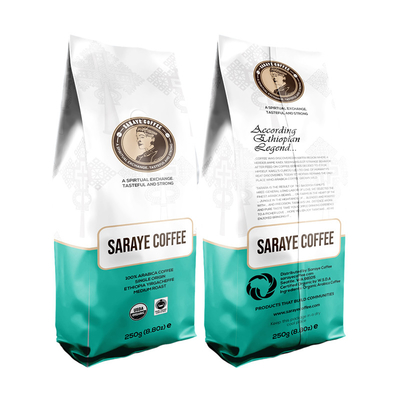 Mua Mực nhiệt Matte Đen đứng lên Ziplock túi nhựa 12oz Coffee Side Gueest đáy túi cà phê online manufacture