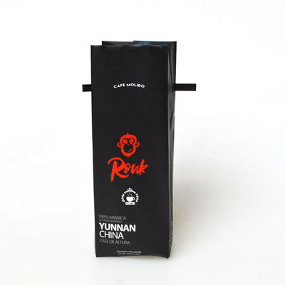 Mua Lông Gusseted Mylar Matte Black Coffee Bags CMYK in theo tiêu chuẩn ISO9001 online manufacture