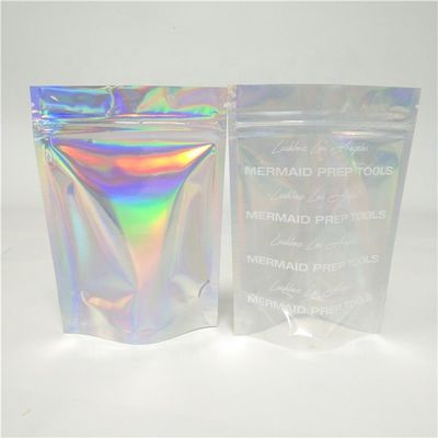 Mua PE OPP Holographic Stand Up Pocket tái sử dụng Zip Lock Aluminum Foil Bag ODM online manufacture