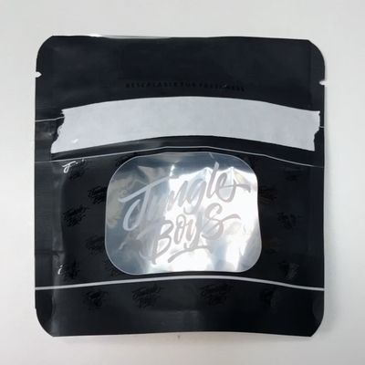 Mua VMPET Matte Black Stand Up Bag 3,5g Mylar Xem qua túi Zip online manufacture