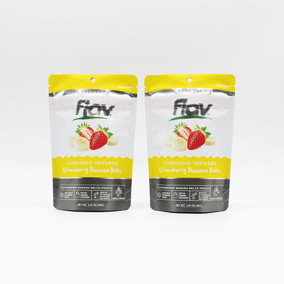 Mua MOPP Mylar túi nhựa nhôm 0.5oz ziplockk túi với vết rách online manufacture