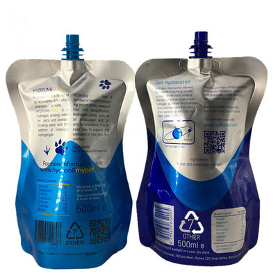 Mua 110 Microns Juice Spout Pouch Gravure Print Thêm sử dụng túi thức ăn cho trẻ em LDPE online manufacture