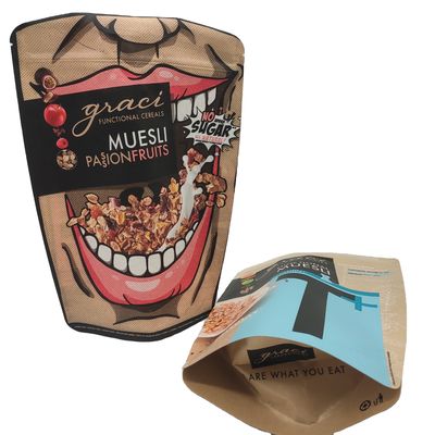 Mua 3.5g Mylar ziplockk Stand Up Bags CMYK In túi giấy phẳng HACCP online manufacture