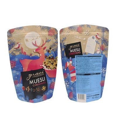 Mua Thức ăn cấp Kraft giấy đứng lên túi nhựa với khóa khóa cho trái cây kẹo trà thực phẩm được sử dụng rộng rãi online manufacture