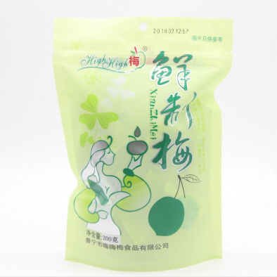Mua Bao bì túi PET có thể đóng lại khối lượng màu xanh lá cây 200g túi niêm phong nhiệt Mylar online manufacture