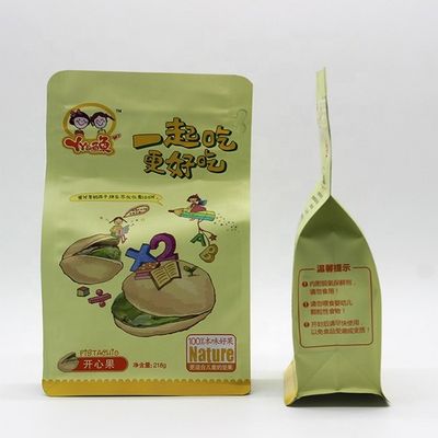 Mua 8 bên niêm phong đáy phẳng Zipper túi Kraft giấy nhôm nhựa online manufacture