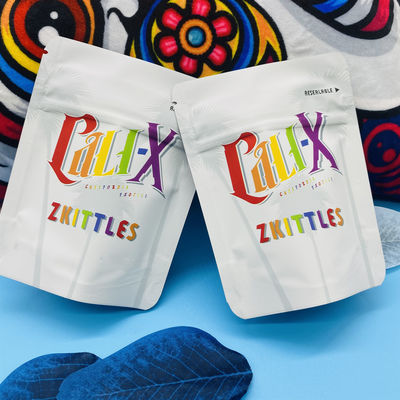 Mua VMPET 120 Micron Mylar ziplockk Bag Cali X Zkittlez Doypack Pound Mylar Bag online manufacture