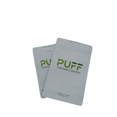 Thắt lưng thắt lưng Mylar nhôm túi nhựa ba mặt niêm phong cho cần sa thuốc lá