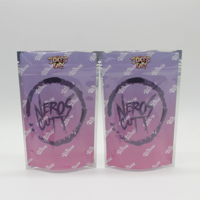 Eco Friendly Weed Weed Childproof Stand Up Pocket Không mùi với khóa niêm phong