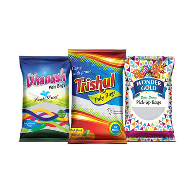 Thermally Sealed Side Seal Bags Mylar Food Bag For Packaging Chips Bánh nhẹ