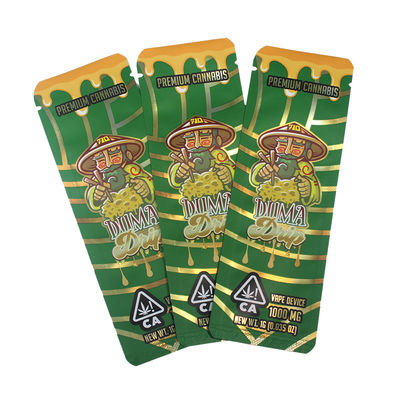 Thùng thuốc lá điện tử túi niêm phong mặt Laminated nhôm nhựa Mylar  bags