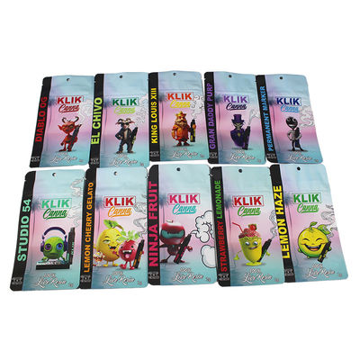 Packaging Soft Touch Mylar Bags Food Grade Thiết bị nắp niêm phong chống mùi