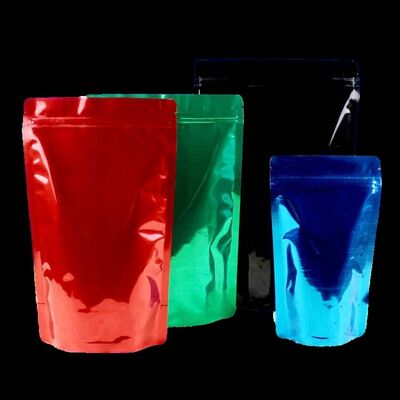 Ống chống ẩm kích thước tùy chỉnh Zipper Top Stand Up pouch cho bao bì thực phẩm