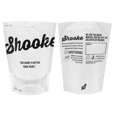 VMPET Doypack Zip khóa túi túi đứng lên túi với cửa sổ