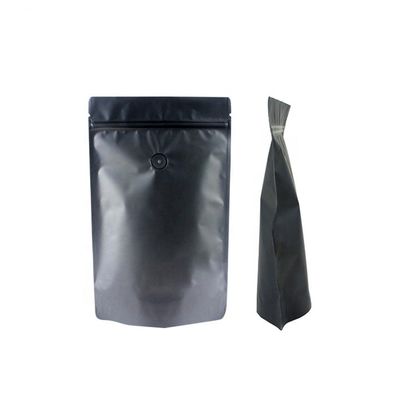 VMPET Black Coffee Packaging Bag Ziplockk Không thấm nước 1kg túi cà phê