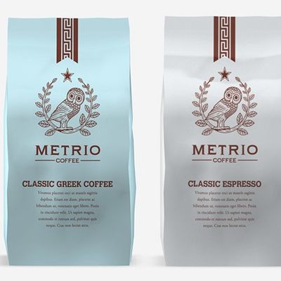 Kraft có thể sử dụng lại túi đứng chống nước CMYK 250g túi cà phê