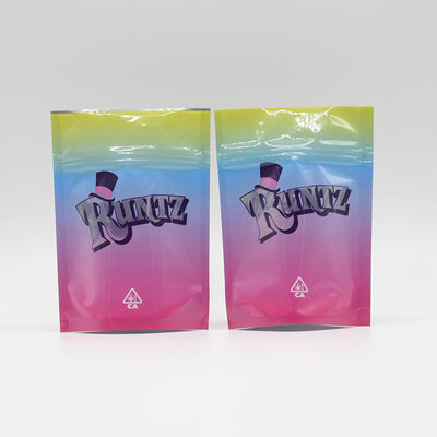 110 Mircon CPP Đứng lên Zipper pouch 28g Goma Weed Cookie Gelato Leaf