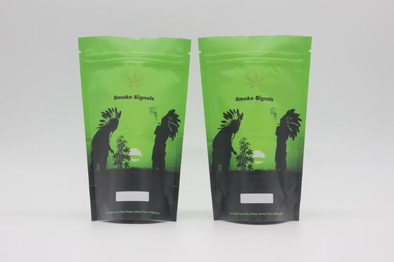 THC CBD không mùi Mylar Zipper pouch 1 gram 14g MOPP VMPET
