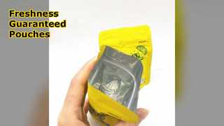 Lá đứng lên túi Bao bì dây kéo