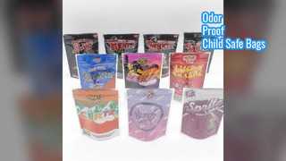 Túi Mylar chống mùi Túi dây kéo chống trẻ em